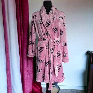 JUICY COUTURE (S/M) Plush Pink/Mauve Logo Detail